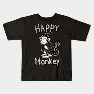 Happy Monkey Kids T-Shirt